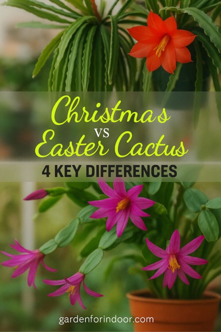 How To Tell A Christmas Cactus From An Easter Cactus - Garden For Indoor