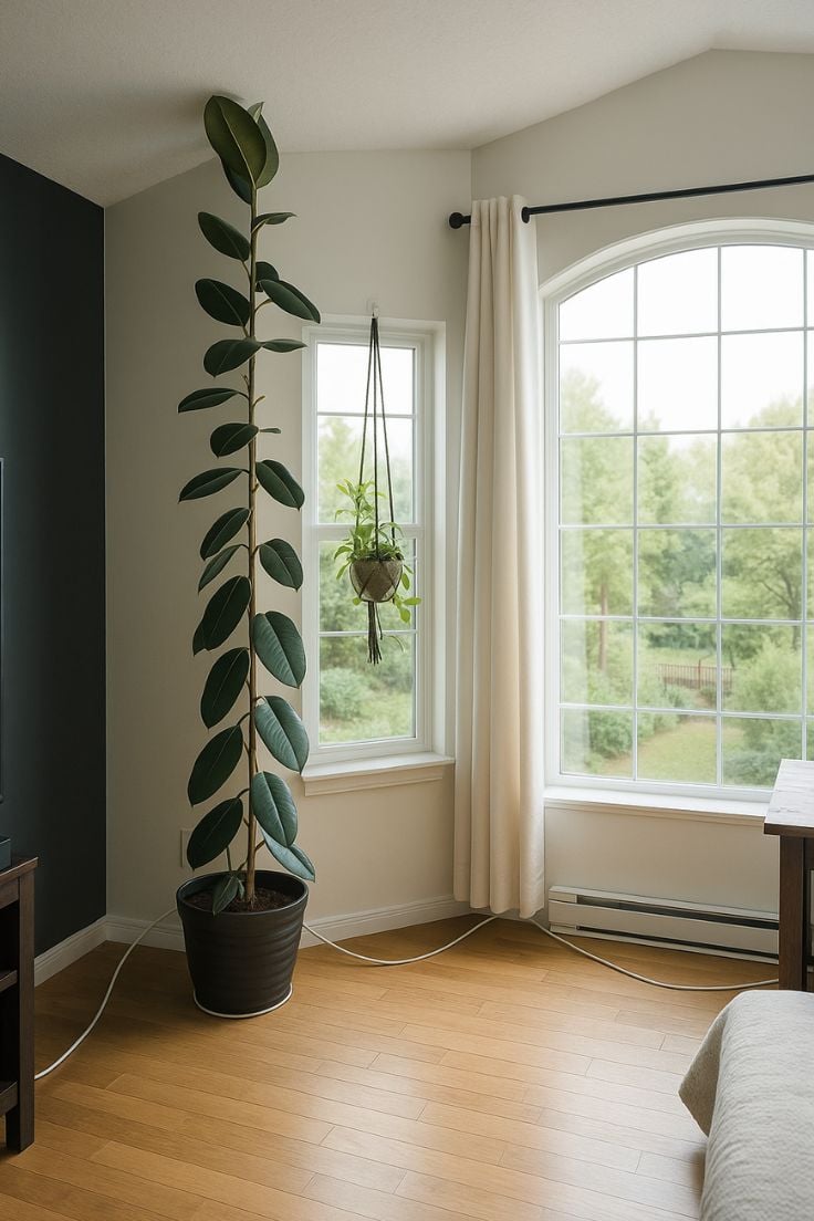 How Should I Prune an Overgrown Rubber Plant?